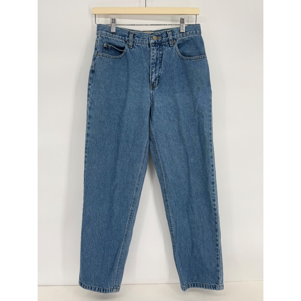 Sigrid Olsen Essentials Mens Blue‎ Straight Leg Denim Jeans 8P Cotton High Rise
